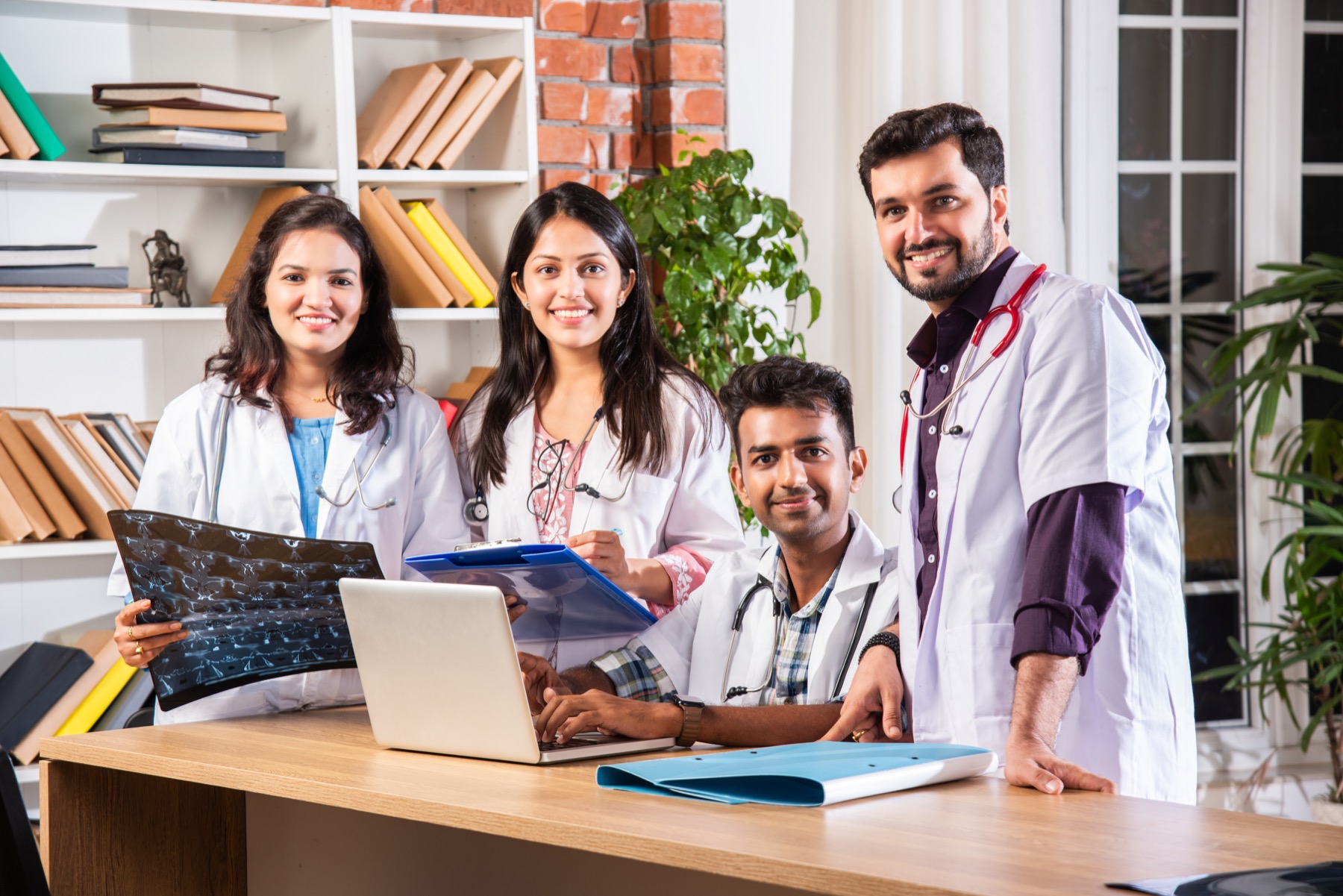 HealthBhi healthcare team in an Indian hospital